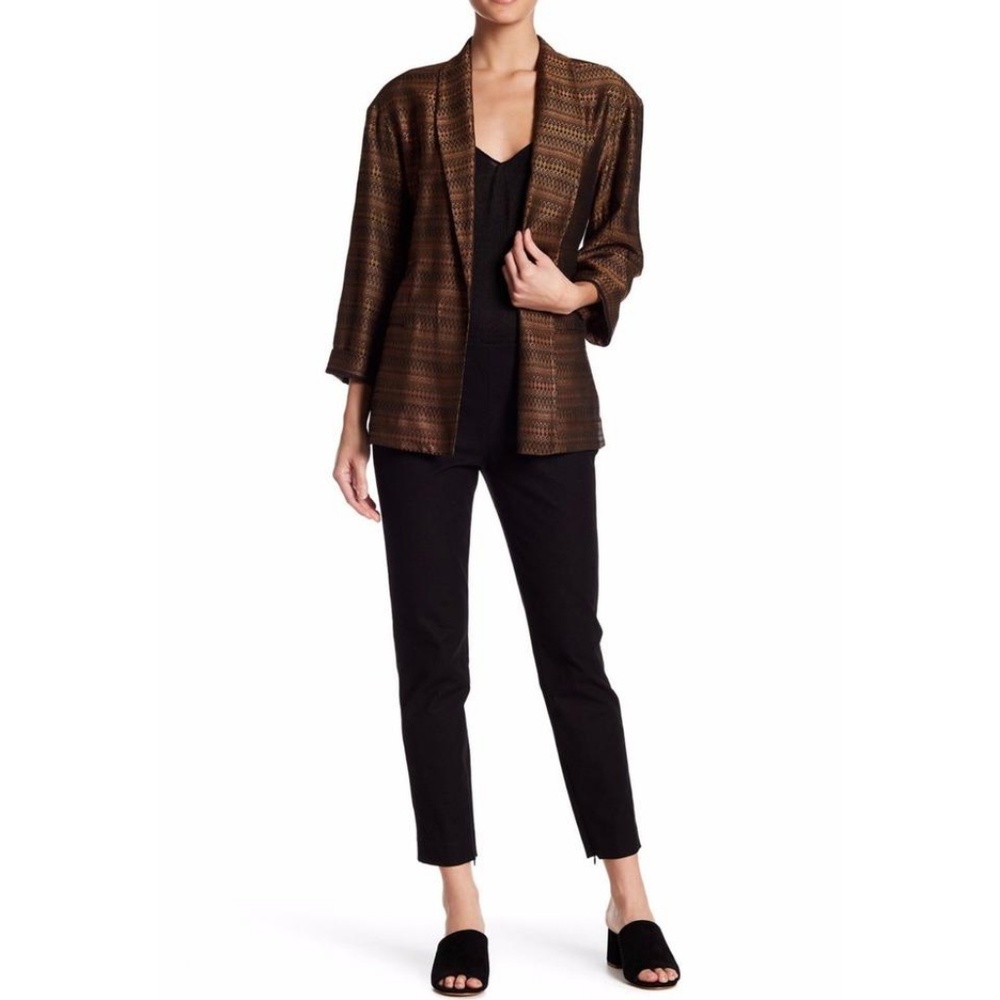Theory | Black Alettah Jetty Ankle Pants Size 0